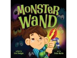 Livro Monster Wand de Erin Finnigan (Inglês)