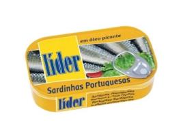 Sardinha em Óleo Picante LIDER emb. 120 gr (peso escorrido 84 gr)