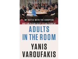 Livro Adults in the Room de Yanis Varoufakis (Inglês)