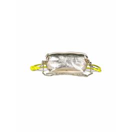 Carteira estilo clutch, em pele, NUAGE, Craie Studio