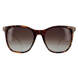 Óculos de sol Polaroid PLD 4059/S 086 LA Dark Havana Brown Polarizado marrom 53 mm