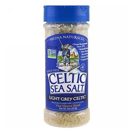 Celtic Sea Salt Light Grey Coarse Salt Shaker, 8 Oz (Pacote de 1)