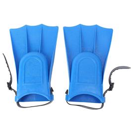 Winomo Crianças Nadadeiras Ajustáveis Nadadeiras Natação Mergulho Ferramentas de Aprendizagem (Azul)