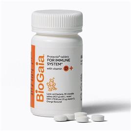 Biogaia Protectis D+ Comprimidos Mastigáveis 90