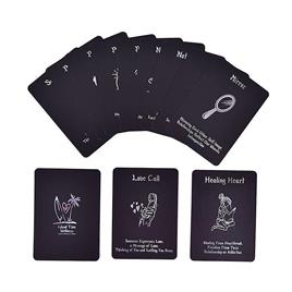 Shanghai Yiting Trading Co Ltd 54 Island Time Wellness Love Oracle Cards Tarot Card Divination Board Game Cards_x000D_ one size