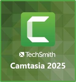 TechSmith Camtasia 2025 Governo (GOV) Subscription 1 Ano 1-9 Utilizador(es)