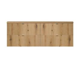Móvel de lavatório duplo newport com 4 gavetas mdf 160