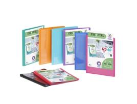 Portefolio Personalizavel VIQUEL A4 60 Bolsas Sortido 412001