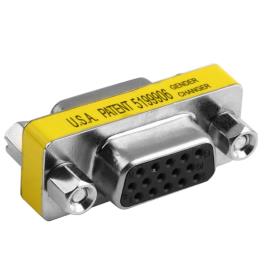 Adaptador de Género Junção VGA Fêmea - ®