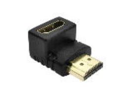 Adaptador HDMI Macho para HDMI Fêmea com angulo 90° - ®