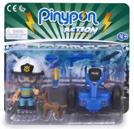 Figura Policia Segway Pinypon Action FAMOSA