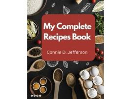 Livro My Complete Recipes Book de Connie D Jefferson (Inglês)