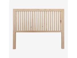 Cama com Cabeceira Daimiel Envernizado PEJECAR Castanho (120x160x4cm)