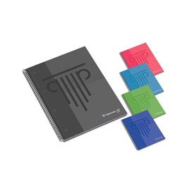 Caderno Espiral A5 Pautado 90g Ambar Classroom Mates com Whiteboard Sortido 100Fls