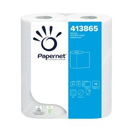 Rolo Cozinha 11,42mx23,5cm 2Fls PAPERNET Picotado 2un