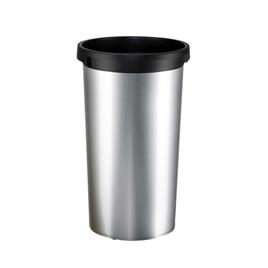 Balde 50L Redondo Iris Plástico Cor Metálico s/Tampa