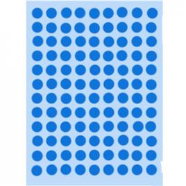 Etiquetas Redondas 08mm Azul Claro Herma1843 540un