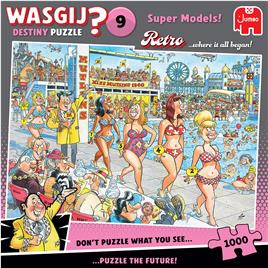 Wasgij Puzzle Retro 9 Supermodelos! (1000 Peças) (1110100503) Destiny
