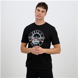 T-shirt Gun N' Roses - Preto - T-shirt Algodão Homem tamanho S