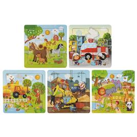 Puzzle de madeira mini 9p