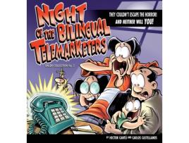 Livro Night Of The Bilingual Telemarketers: A Baldo Collection Hector Cantu, Carlos Castellanos (Inglês)