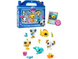 Littlest Pet Shop Conjunto de praia com 5 figuras 00517 Tm Toys