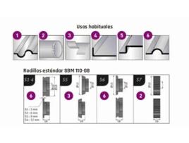 3814001 Bordonera Sbm 110 08 Metallkraft