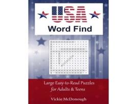 Livro Usa Word Find De Vickie Mcdonough (inglês)