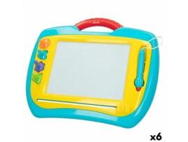 Quadro Mágico PLAYGO Plástico 35 X 30 X 4 Cm 6 Unidades