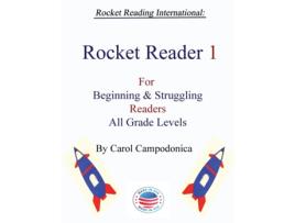Livro Rocket Reader 1 de Carol Campodonica (Inglês)