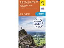 Livro The Peak District De Ordnance Survey (inglês)