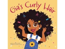 Livro Gias Curly Hair de Saddia Justice (Inglês)