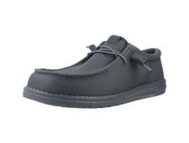 Sapatos De Homem Hey Dude Tecido Azul (40)