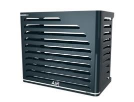 Cobertura De Ar Condicionado - Curve - Antracite - Tamanho M (l 100cm - A 85cm - P 50cm) - Box Air Klima
