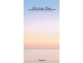 Livro Aesthetic Sunset Writing Pad Cute Stationery Notes Memo Book for Home Office School Desk de Llama Bird Press (Inglês)