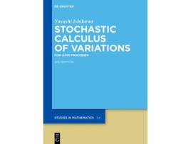 Livro Stochastic Calculus of Variations de Yasushi Ishikawa (Inglês - Capa Dura)