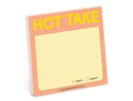 Livro Knock Knock Hot Take Sticky Note De Knock Knock (inglês)