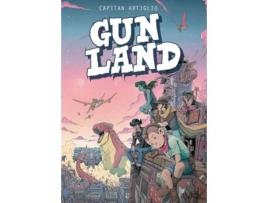 Livro gunland volume 1 de captain artiglio (inglês)