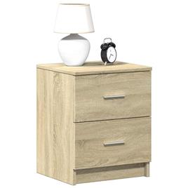 vidaXL Mesas de cabeceira 2pcs c/2gavetas 40x36x50 cm carvalho sonoma