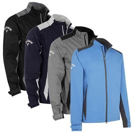 Jaqueta Ajustável Impermeável Swing Tech 2025 Stormlite II para Homens da Callaway Golf Peacoat/Azul Pérola S