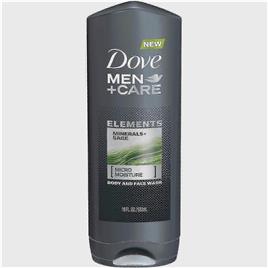 DOVE MEN + CARE Dove Men+care Elementos de Lavagem Corporal, Minerais e Sálvia, 18 Oz