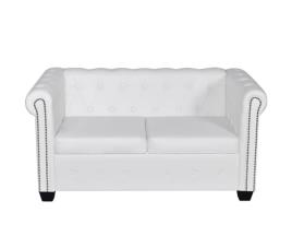 Sofá chesterfield de 2 lugares - sofá fixo