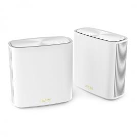 Router Asus ZenWiFi XD6 Sistema Whole Home Mesh WiFi 6 Branco (Pack 2)