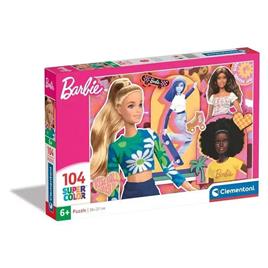 Puzzle Barbie 104 Piezas Super Color Edición Skate 25753 Clementoni Clementonimás De 5 Años