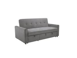 VENPRODIN Sofá-Cama Chaise Lounge 184X98X90-178. Cinza (184 x 98 x 90-178 cm)