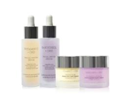 Soro Bakuchiol Soro Vitamina CCreme diurno Vitamina C Creme noturno Bakuchiol