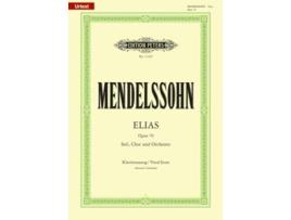 Livro Elias Op. 70 De Edited By Klaus Burmeister Felix Mendelssohn Bartholdy (inglês)