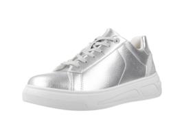 Sapatos de Mulher GEOX Ljuba Tecido Prateado (37)