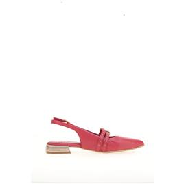 Sabrinas slingback, biqueira pontiaguda, em pele, Mjus