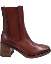 Botins de Mulher BRYAN BOTAS PIEL CUERO PIEL CONAC